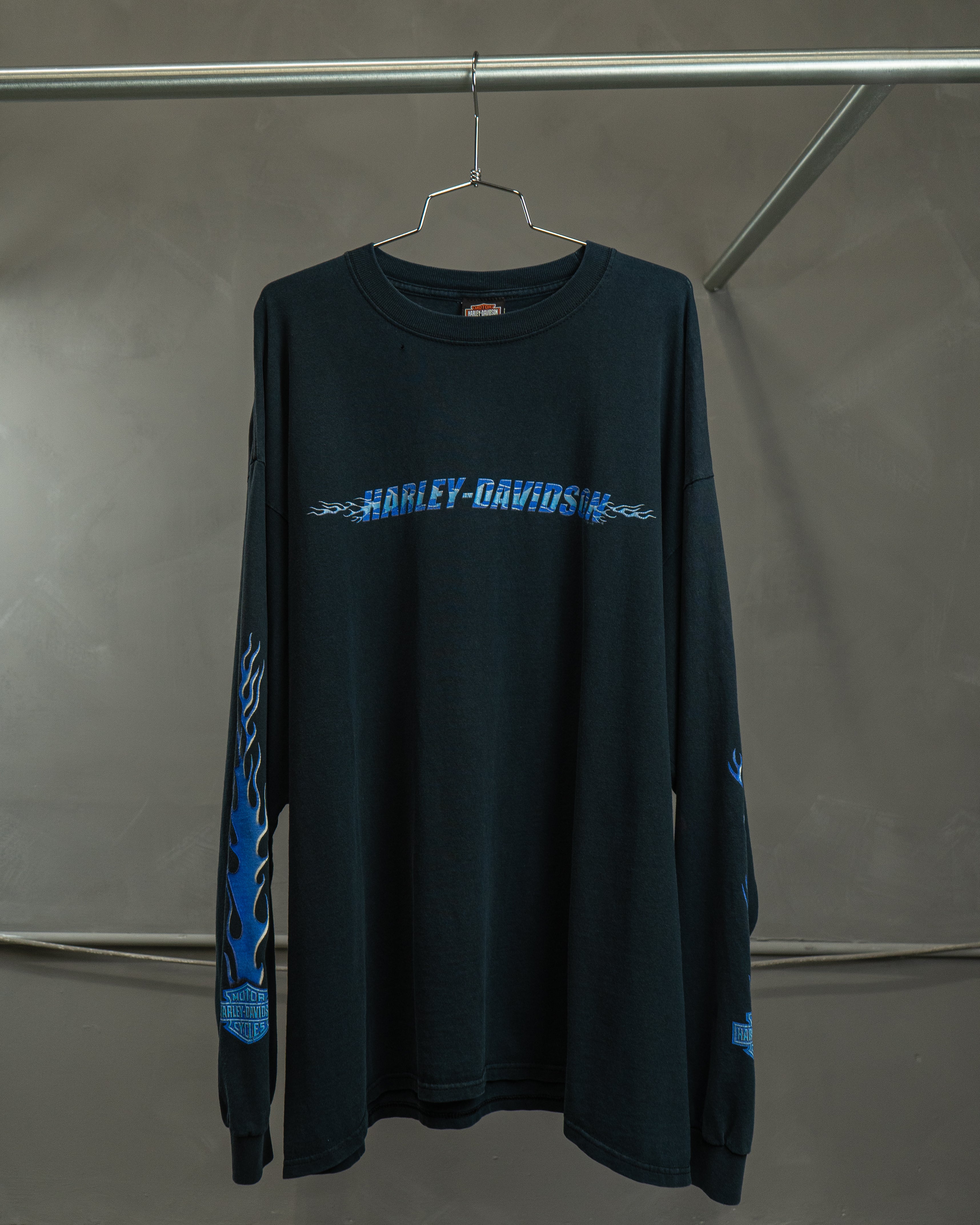 2001 Harley Davidson "Blue Flame" (XX-Large)