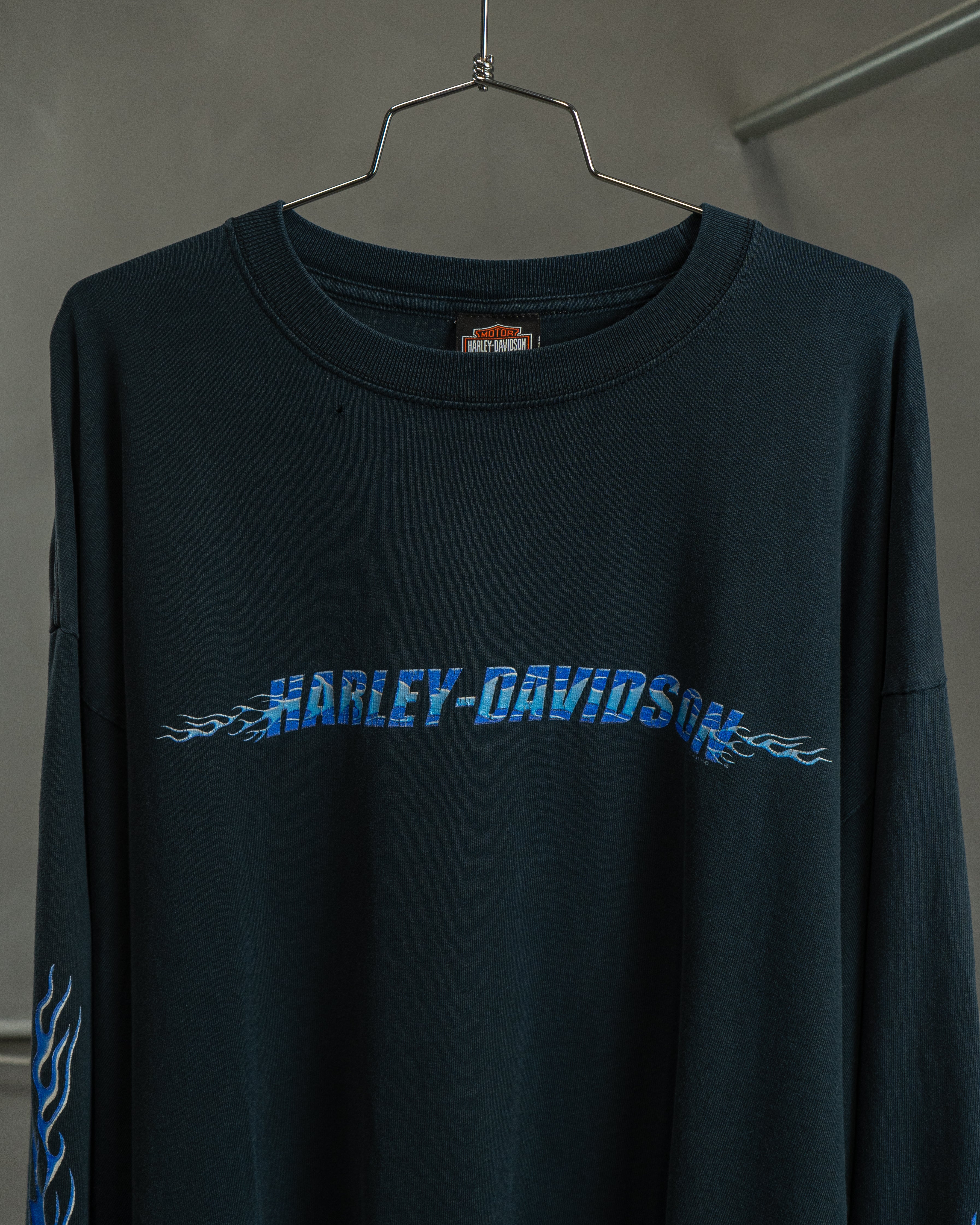 2001 Harley Davidson "Blue Flame" (XX-Large)