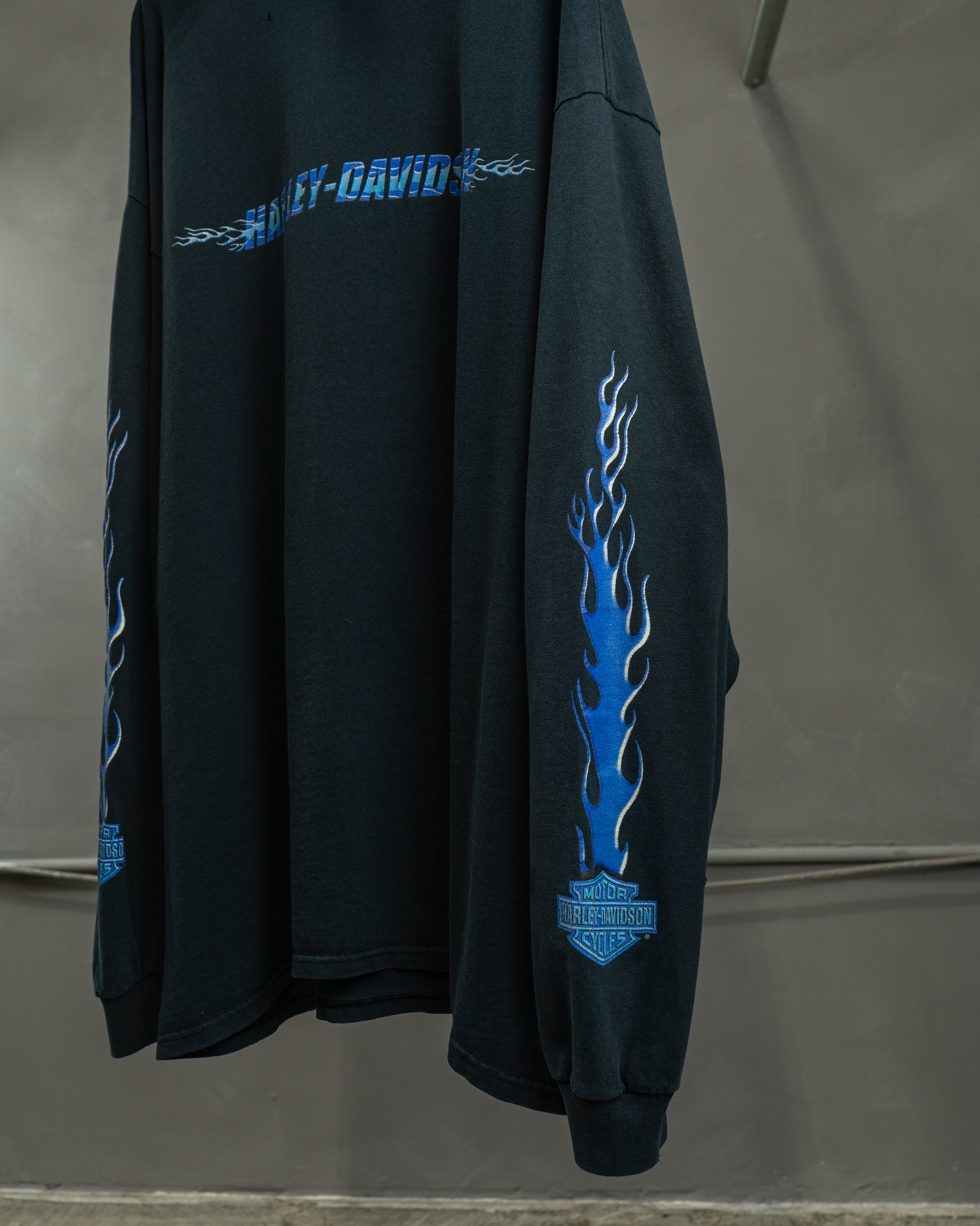 2001 Harley Davidson "Blue Flame" (XX-Large)